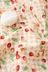 Candy Flower Vải Cherry Dâu Kẻ sọc Cotton Vải Áo Dress Handmade Handmade Quần áo DIY Vải