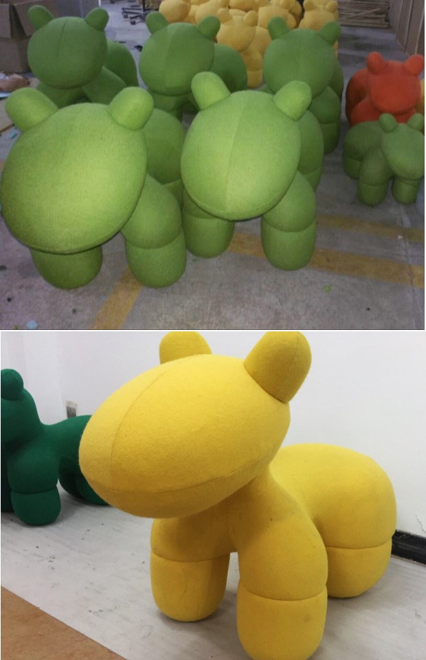 Ghế thiết kế Ghế Pony Ghế Pony FRP Puppy Lounge Ghế cá tính Nội thất trẻ em Ghế sáng tạo - Đồ nội thất thiết kế ghế thư giãn đọc sách
