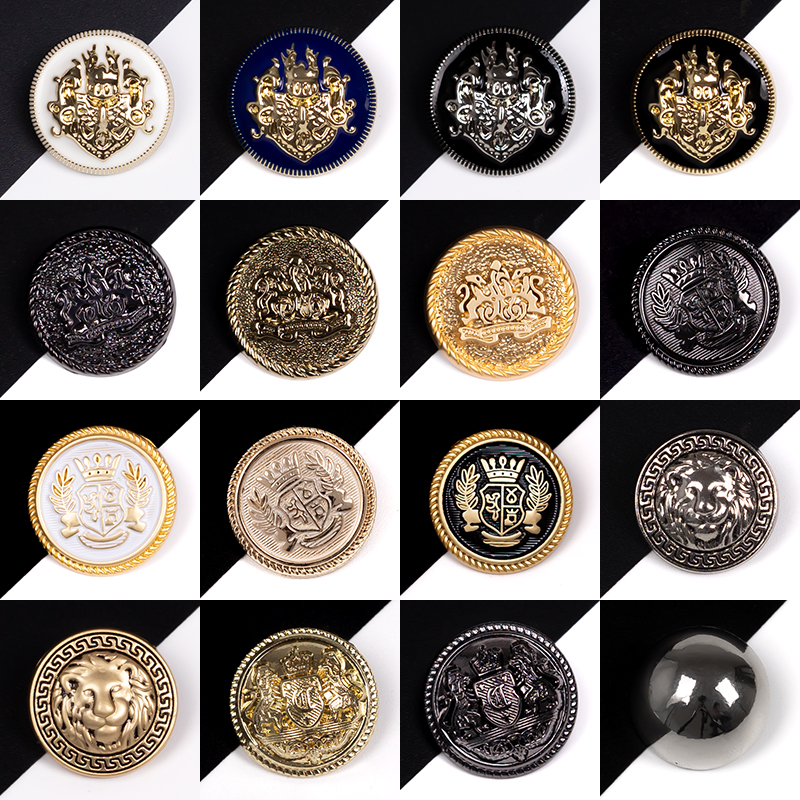 Metal Great Coat Wind Clothing button Jacket Jacket Woman Jacket Suit Man 100 hitman Cashmere Wool round shirt Fleece Shirt