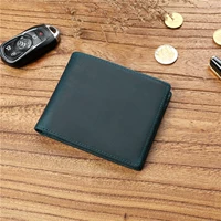 Синий, кожаный, воловья кожа, с печатью вашего логотипа