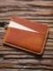 手工复古植鞣皮男士短款卡包真皮超薄迷你小钱包头层牛皮卡套钱夹