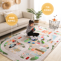 Carpet Children Bedroom Reading Area Ground Mat Crawl Mat Living Room Girl Machine Washable Boy Room Bedroom Bedside Blanket