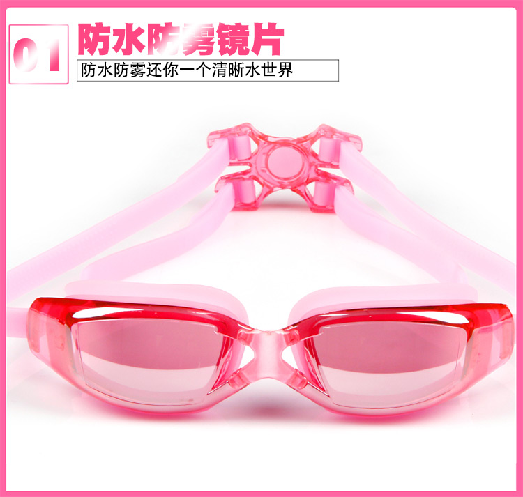 Youyou unisex kính bơi chuyên nghiệp mũ bơi túi lưu trữ mũi clip nút tai 4 mảnh phù hợp với thiết bị bơi với cận thị - Goggles kính bơi trẻ em loại tốt