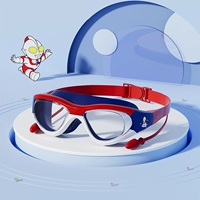 Прозрачный красный синий