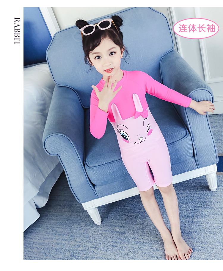Bạn bơi đồ bơi trẻ em đồ bơi một mảnh bé gái lớn, vừa và nhỏ bé trai 1-12 tuổi dễ thương áo tắm suối nước nóng - Bộ đồ bơi của Kid đồ bơi nàng tiên cá cho bé