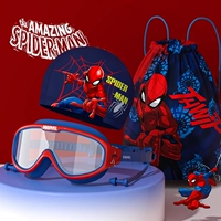 Мужество Красный-Человек-Паук+шапочка для плавания+сумка для плавания