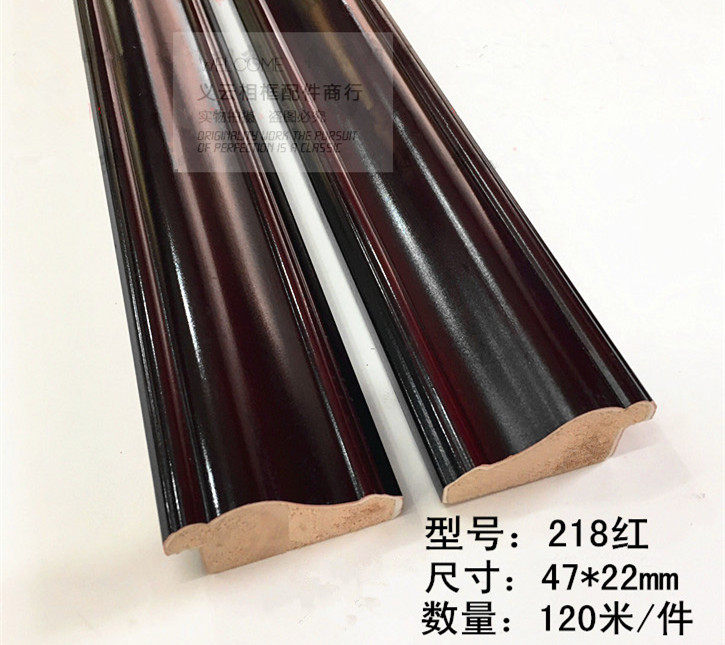 Solid Wood Line Photo Frame Line Oil Painting Wood Line Decoration Painting Wood Wire Diamond Frame Edge Wood Wire Frame Trim Background