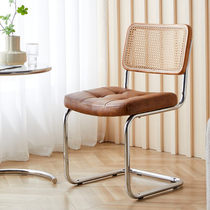 Nordic Light Lavish Chic Dining Chair Ins Nets Red Medieval Iron Art Home Office Chair Vintage Solid Wood Vintage Chair