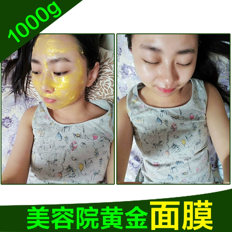Thẩm mỹ viện nano-active 24k mặt nạ vàng collagen dạng màng mềm dưỡng ẩm trẻ hóa da chống oxy hóa 1000g
