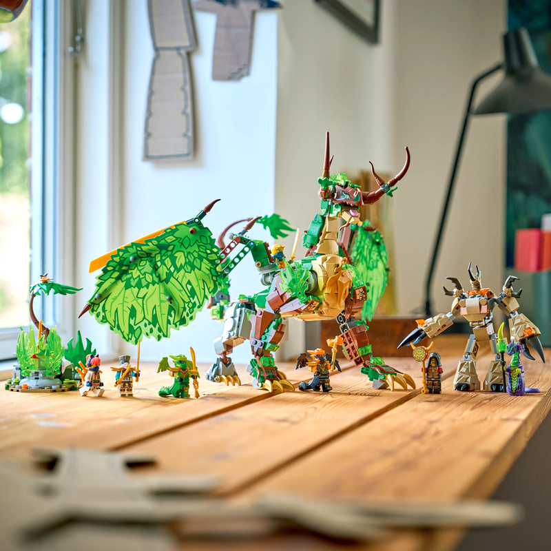 Ninjago 71859 Building Blocks Life Source Dragon Assembly Toy Vitality Light Wind Green Mecha Model Toy Ninjago 71859 Building Blocks Life Source Dragon Assembly Toy Vitality Light Wind Green Mecha Model Toy