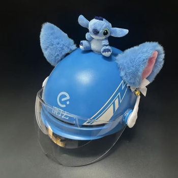 Takeaway helmet decoration stitch plus ear accessories