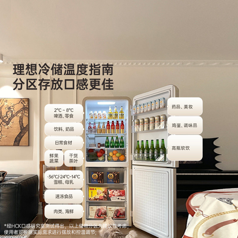 哈士奇BCD-401RBS冰箱图片