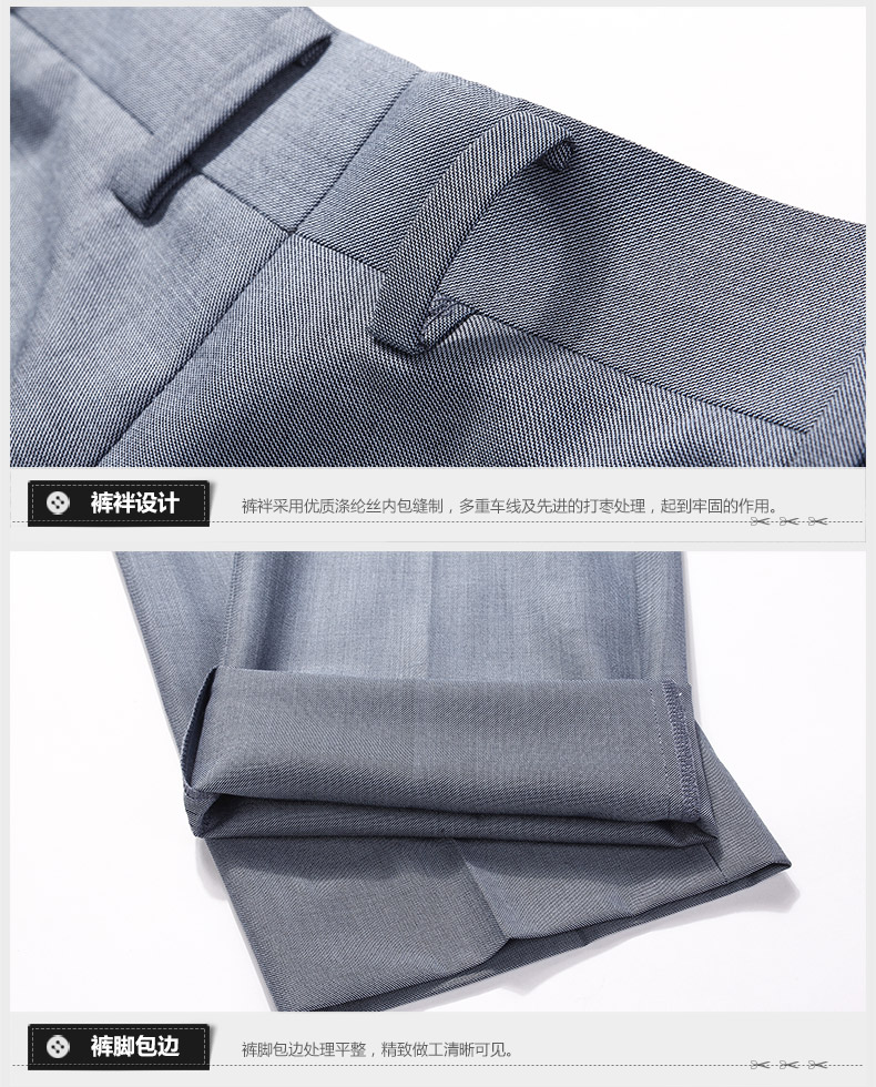 Pantalon droit JOEONE 100% Polyester pour été - Ref 1489404 Image 21