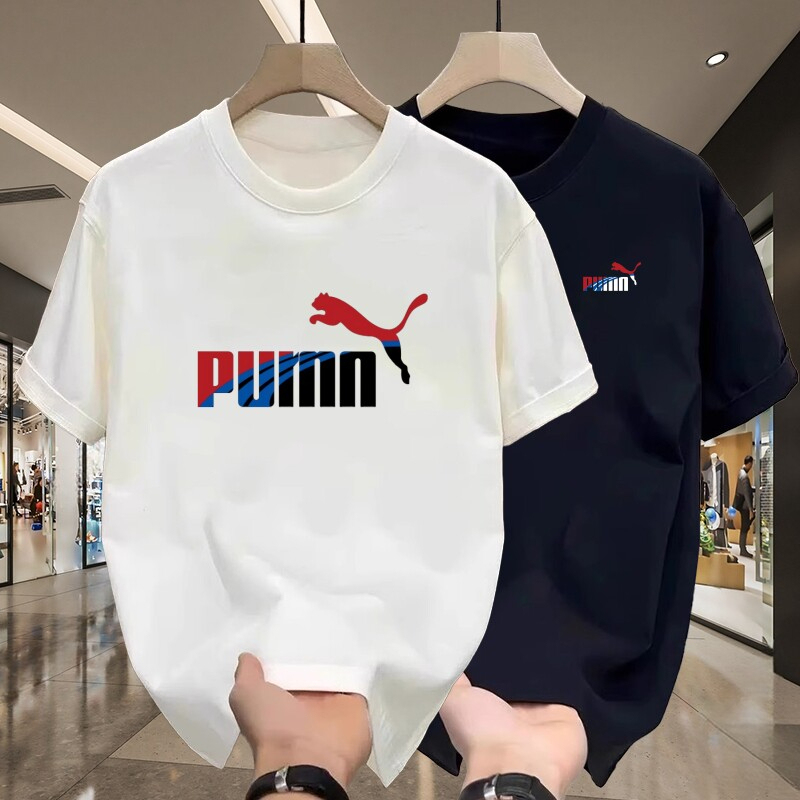 Outlet Exclusive Heavyweight Short-Sleeve T-Shirt for Men, Summer Pure Cotton 2026 New Casual Loose Fit All-Cotton Tee Top