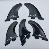 Высококачественное FCS II Черное пластиковое пластиковое пластинговая доска для серфинга хвост