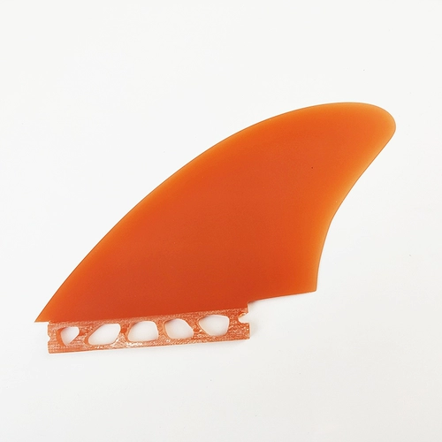 Future Twin Fin Fin Orange Bolf Fiber Hail Ruddy Fint FIN Два -хвостовые плавники