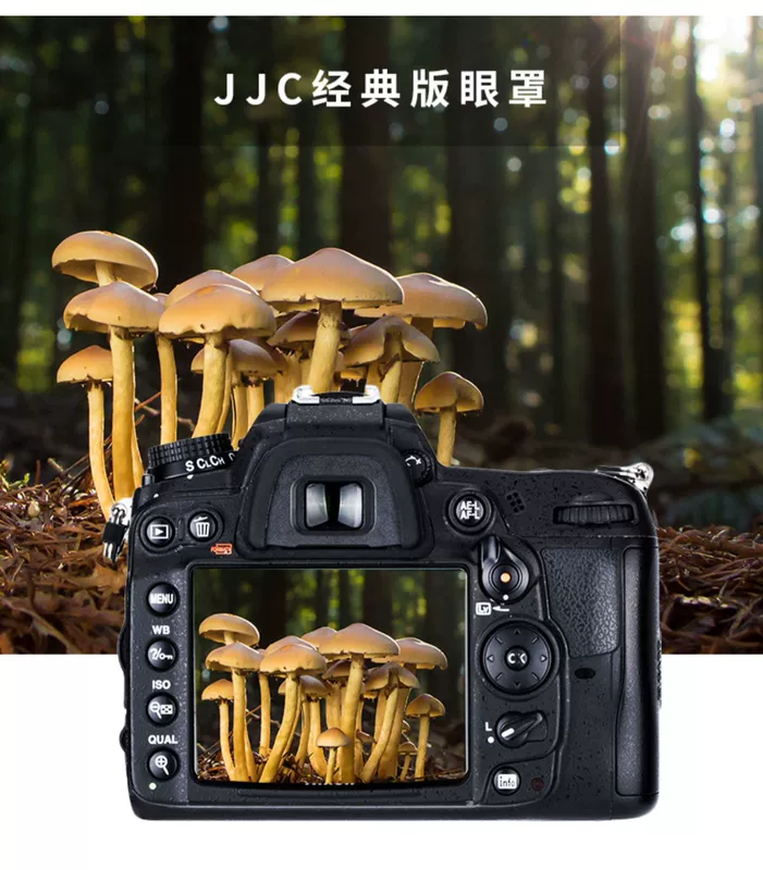 Mặt nạ mắt JJC DK-23 dành cho kính ngắm Nikon D750 SLR D7100 D7000 D90 D7200 bảo vệ thị kính máy ảnh Bảo vệ thị kính D600 - Phụ kiện máy ảnh DSLR / đơn