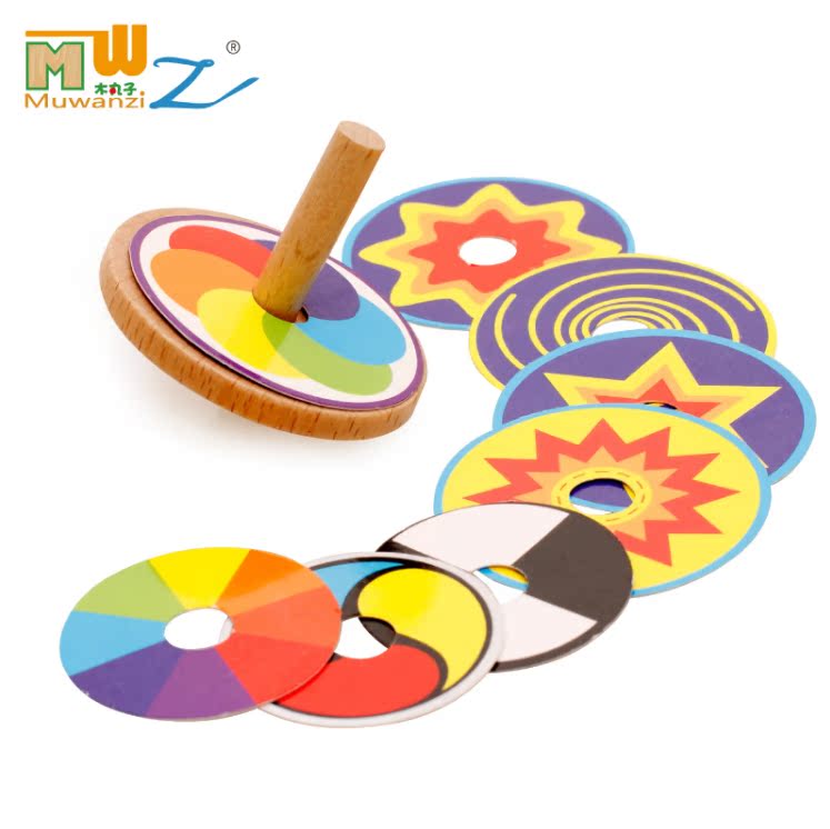 Bridge gyroscope wooden creative and hypothetical tradition nostalgic children wooden wooden play tabletop game