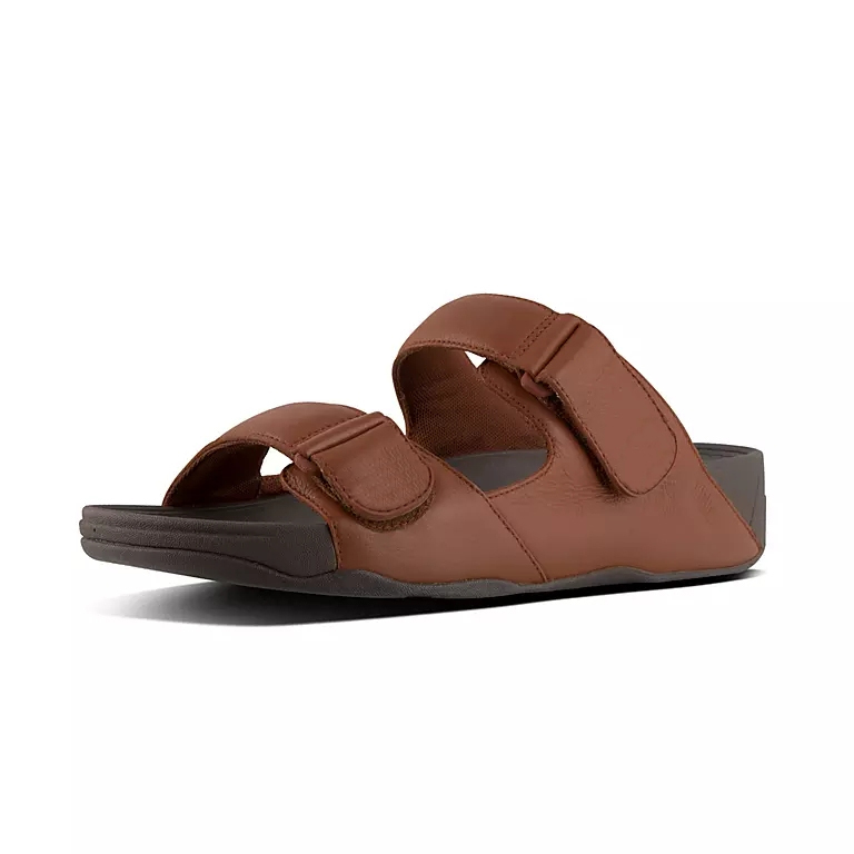 Fitflop Men's Flip-Flops soft sole Thick-Soled Casual Sports Comfortable Massage Beach Sandals Height-Increasing Slip-Ons