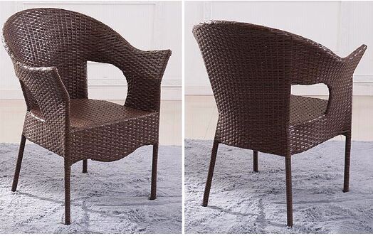 Ban công Ghế Wicker Ba-năm Bộ Sân Khách Sạn Cửa Hàng Giải Trí Bàn Mây và Ghế Ngoài Trời Sân Đồ Nội Thất