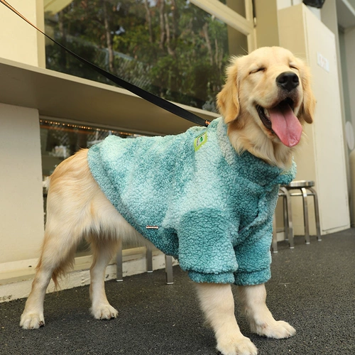 Собачья одежда осень и зимняя средняя средняя большая собачья края мусульманка