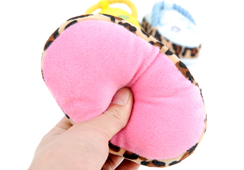 Short đồ chơi âm thanh thú cưng dép chó mèo đồ chơi Teddy vật nuôi cung cấp chó cắn cắn mol đồ chơi xương đồ chơi cho chó