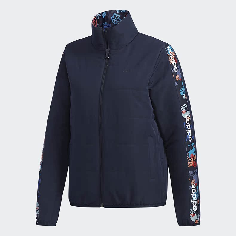 Adidas NEO 2019 mùa xuân mới đôi nữ mặc màu sắc giản dị thoải mái ấm áp áo khoác thể thao DZ7594 - Quần áo độn bông thể thao áo lông vũ anta