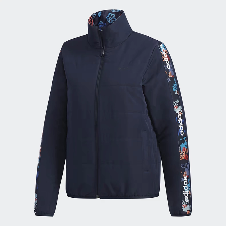 Adidas NEO 2019 mùa xuân mới đôi nữ mặc màu sắc giản dị thoải mái ấm áp áo khoác thể thao DZ7594 - Quần áo độn bông thể thao áo lông vũ anta