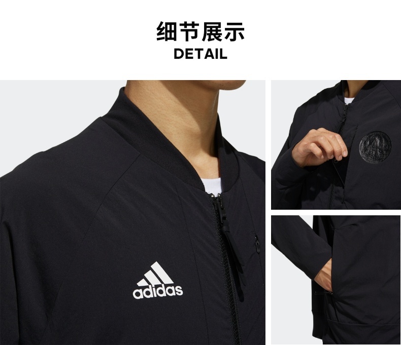 Adidas adidas mùa thu nam mới thể thao áo khoác nhẹ áo khoác đồng phục bóng chày EH3827 - Áo khoác thể thao / áo khoác áo khoác adidas trang