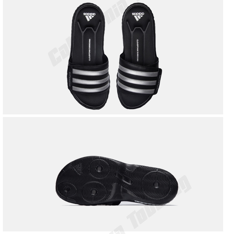 Adidas Adidas Superstar 3G Slide Nam Velcro Dép đi trong nhà G40165 dép mlb
