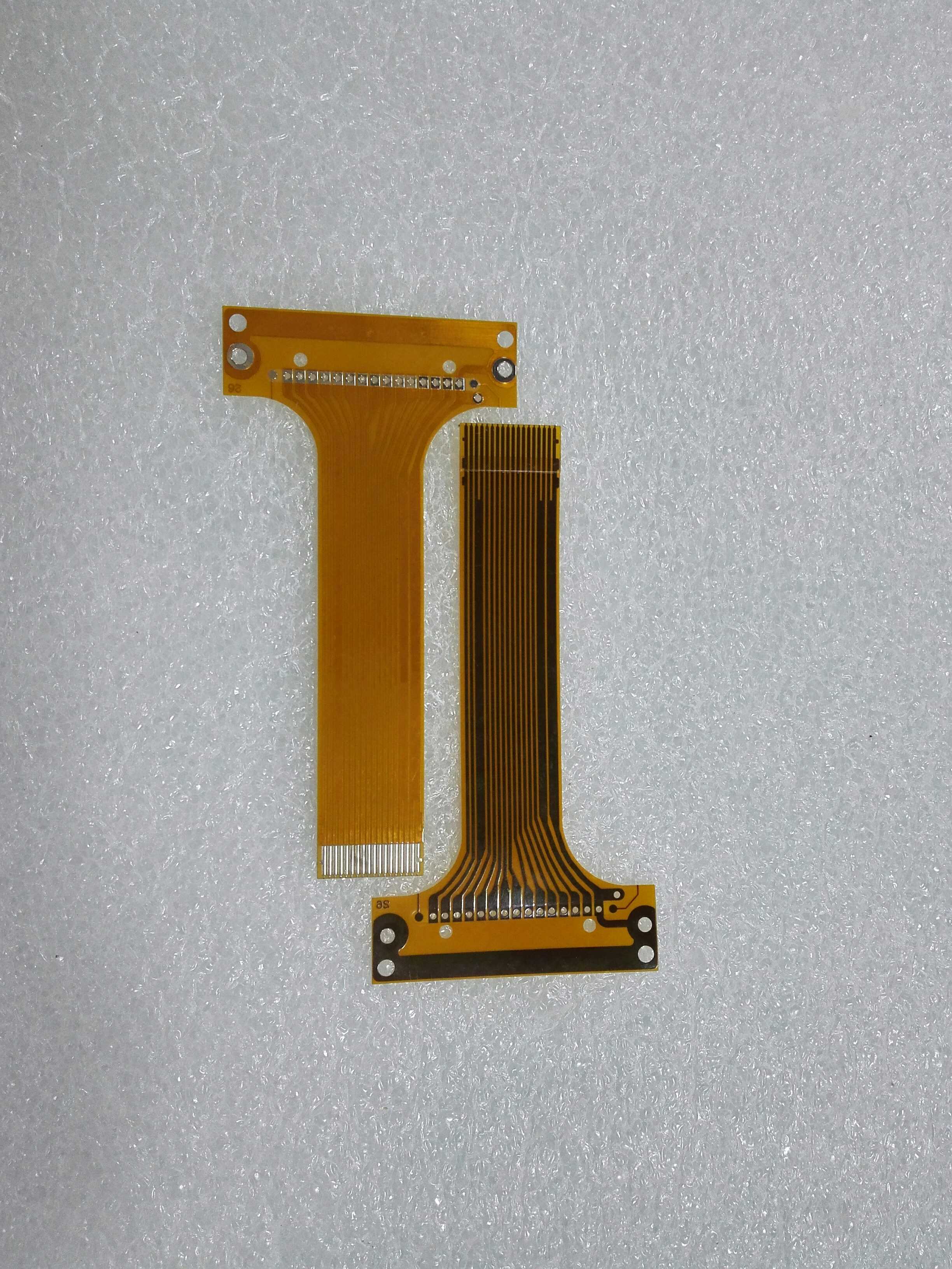 Car panel slide screen song music T line car audio cable