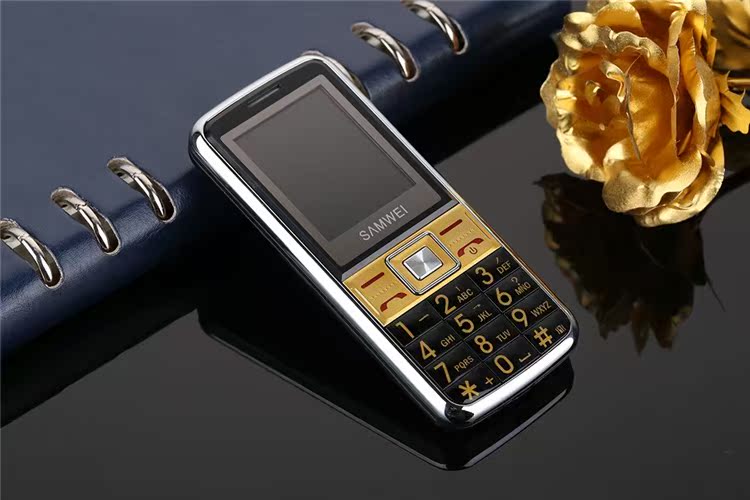 SAMWEI ba chiều C10 viễn thông máy già CDMA2G điện thoại di động cao tuổi phiên bản viễn thông nam nữ màu đen cũ