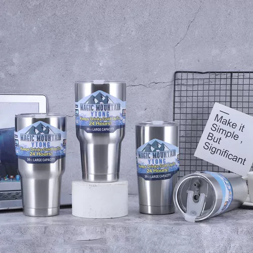 Вместительный и большой термос из нержавеющей стали, 30 унции, увеличенная толщина, нержавеющая сталь AISI 304