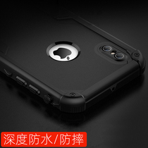 Suitable for Apple iPhone waterproof mobile phone case max anti-fall swimming 7 8plus diving case XR dustproof seal