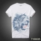 Áo thun ngắn tay bờ biển châu Mỹ Quần dài thể thao nam mùa hè Áo thun cotton cổ tròn chơi cho học sinh số áo thun