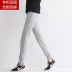 Mùa xuân và mùa thu cô gái mới sweatpants cô gái lớn trẻ em quần cotton tinh khiết giản dị xà cạp nhỏ miệng-to-miệng quần trong trẻ em quần lớn. 