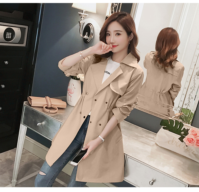 Trench pour femme en Coton - Ref 3227247 Image 20