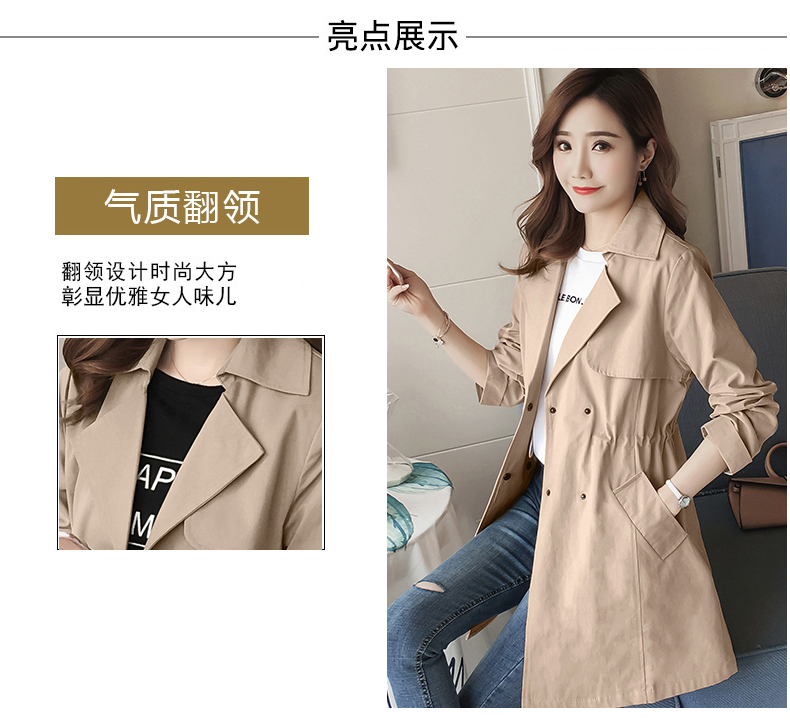 Trench pour femme en Coton - Ref 3227247 Image 11