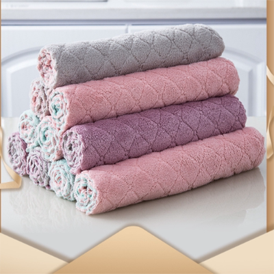 【厨房必备】吸水不沾油抹布5条