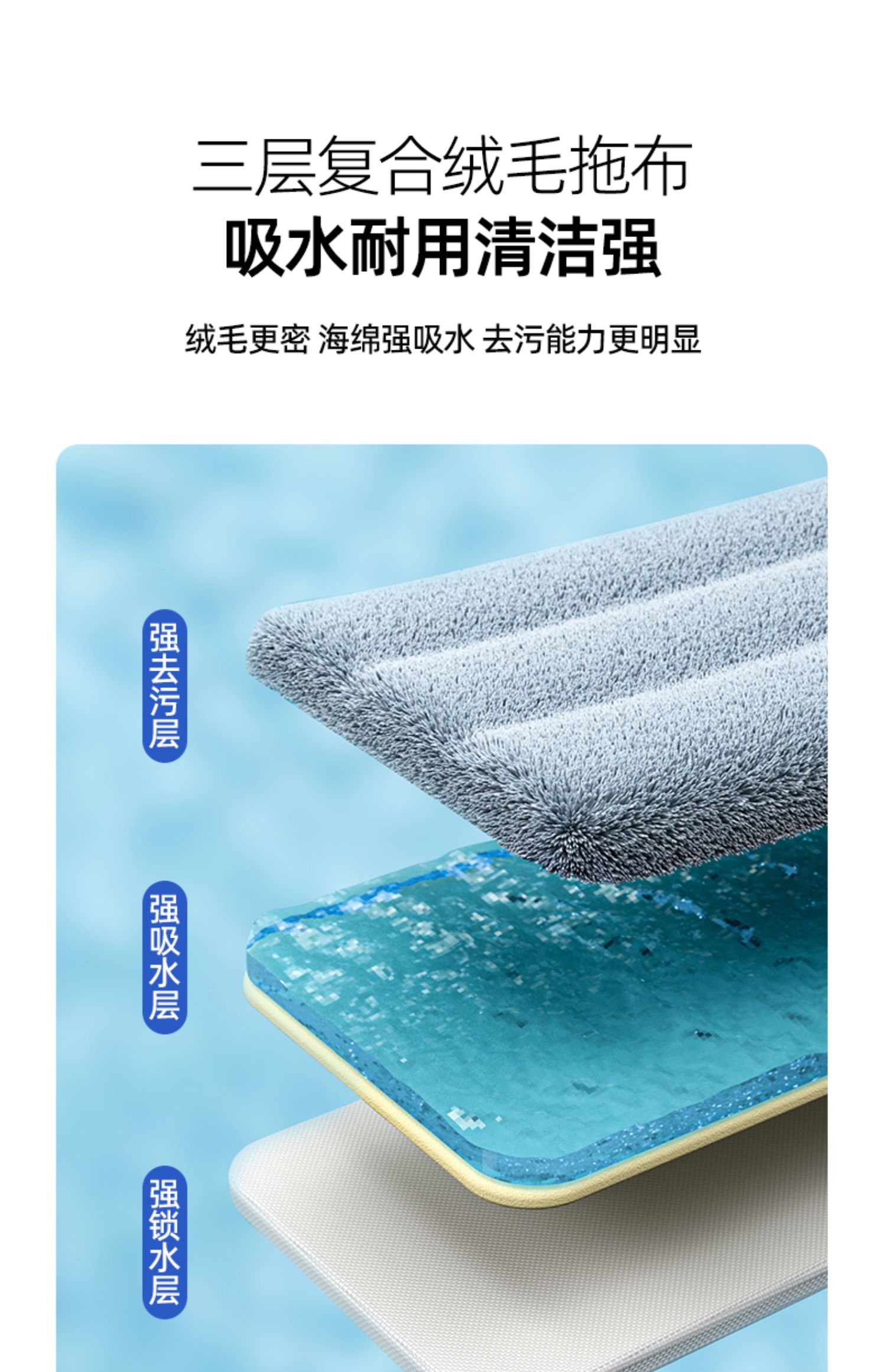 拖把,免手洗拖把,拖地神器
