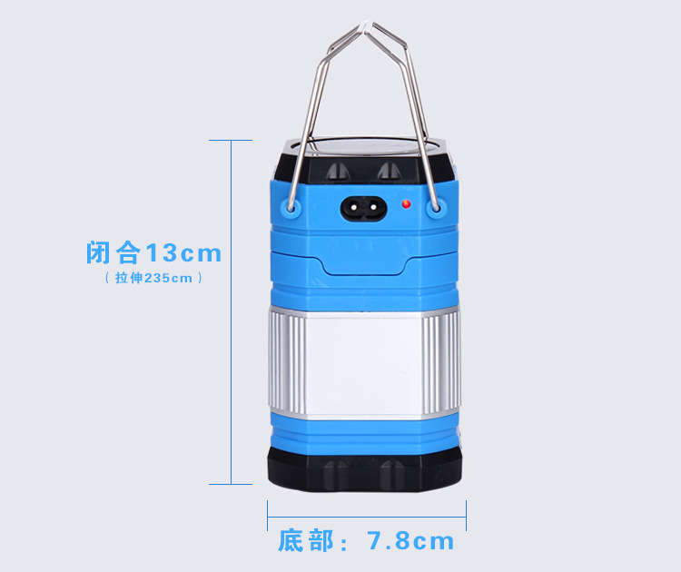 Siêu sáng đa chức năng năng lượng mặt trời sạc dẫn lều ánh sáng cắm trại ánh sáng ngoài trời cắm trại ánh sáng khẩn cấp ánh sáng ngựa ánh sáng đèn pin điện