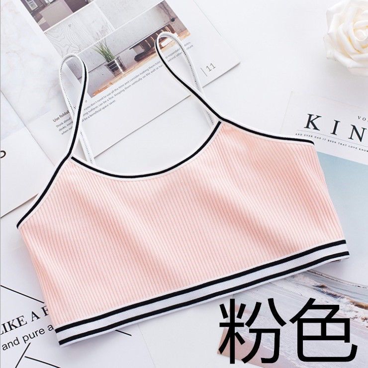 Cô gái sling vest bông cô gái áo ngực giai đoạn phát triển 9 sinh viên trẻ trung và lớn tuổi 10 ít cô gái đồ lót 13-14 tuổi.