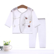 Mùa hè mỏng mới quần áo trẻ em cotton điều hòa không khí quần áo quần mùa thu bé trẻ sơ sinh set sư đồ lót