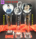 Personalized Father and Mother's Day gifts for besties, friends, wives and husbands, anniversary souvenirs, crystal love trophies