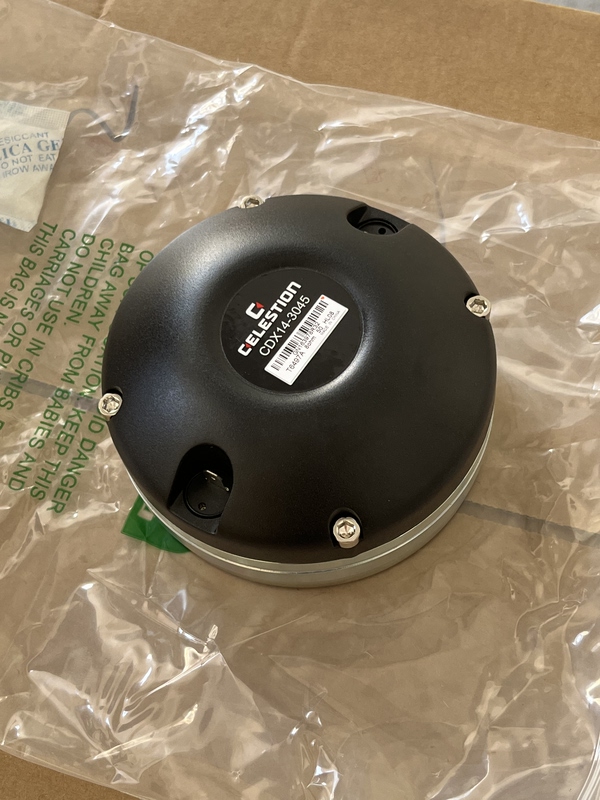 Celestion Cdx14-3045 Tweeter 8 Ohm 75 Core, Sensitivity 106Db Line Array Bar Speaker Tweeter
