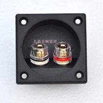 Speaker high-grade crystal two junction box copper column audio power amplifier enthusiast DIY accessories transparent 301 column