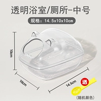 Splash -Полностью прозрачная ванная комната среднее число