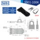 4 -INCH IRON BLACK+VINGING LOCK