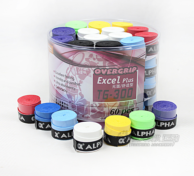 Mới ALPHA Alpha vợt cầu lông tennis clap cao su mồ hôi ban nhạc với keo TG300 dính vợt tennis dunlop