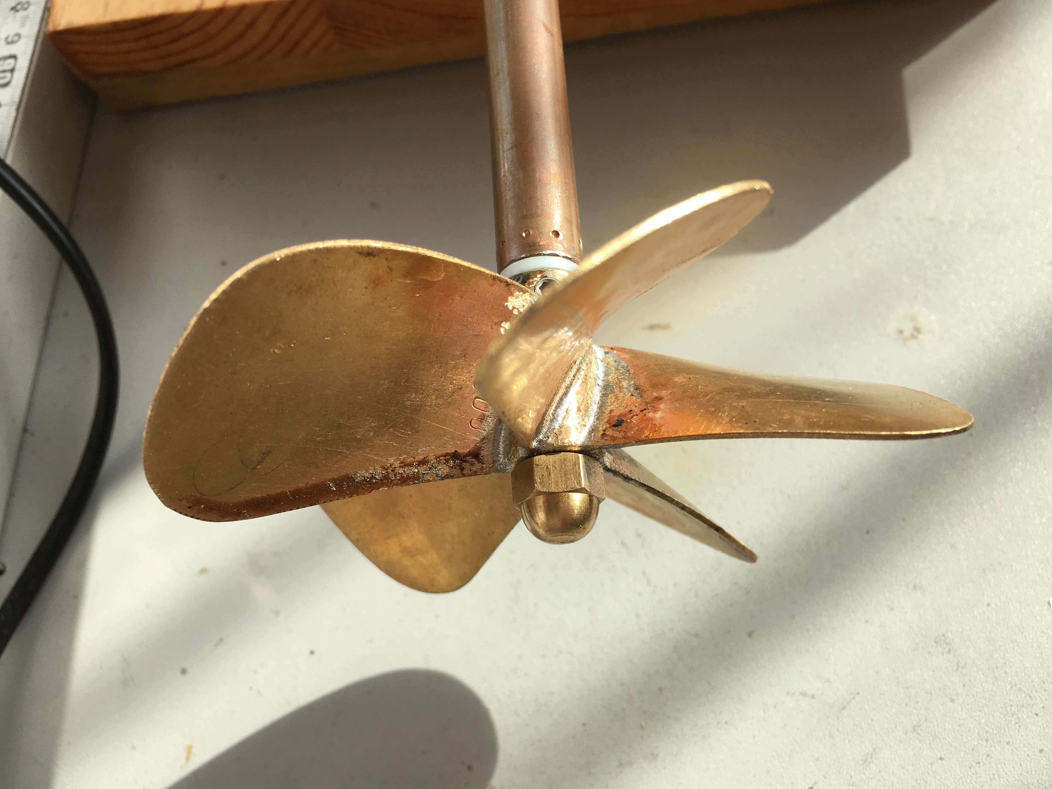 Cover type copper nut